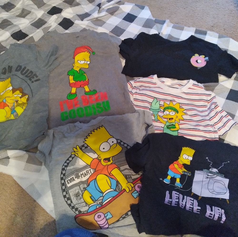Bart simpson t shirt bundle